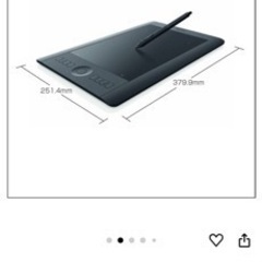 Wacom Intuos pro medium ペンタブレットの画像
