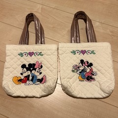 ミッキーミニー 小さなトートバッグ