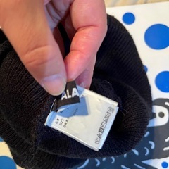 ＜ALAND／エーランド＞東京限定　ニット帽　黒 の画像