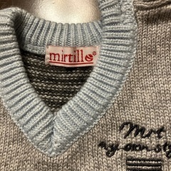 mititllo ミルティーロ　ベスト　92cm　イタリア製の画像