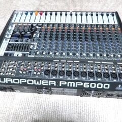 パワードミキサーBEHRINGER EUROPOWER PMP6000 中古