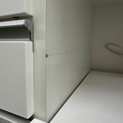 【ドリーム川西店御来店限定】ニトリ 2枚扉オープンボード／クリーニング済み 【2001245255600683】の画像
