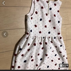 H&M ワンピース　フォーマル140cmの画像