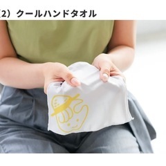 チョコザップ 水筒 冷感タオル 冷感ハンドタオルの画像