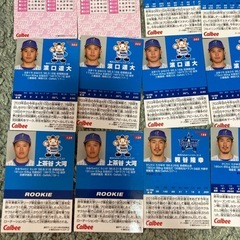 横浜DeNAベイスターズ　プロ野球カードの画像