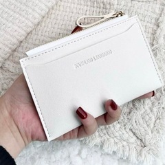 🤍新品　ミニ財布　アイボリー　　　　の画像