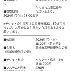 にし阿波花火大会チケット+駐車場チケットの画像