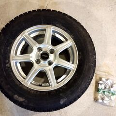 4本セット　ホイール付きスタッドレスタイヤ 185/70R14 