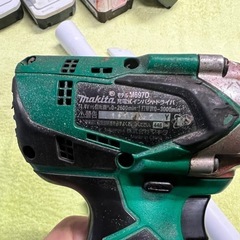 【取引中、受付中止
 】マキタ  14.4V ライトバッテリー　インパクト  掃除機セットの画像