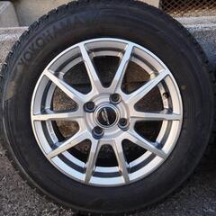スタッドレス　175/70R14　ig50＋　エイテック　シュナイダー pcd100 inset38 4本セットの画像