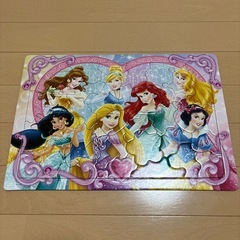 【美品】プリンセス　パズル　知育玩具の画像