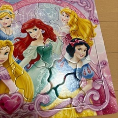【美品】プリンセス　パズル　知育玩具の画像