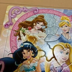 【美品】プリンセス　パズル　知育玩具の画像