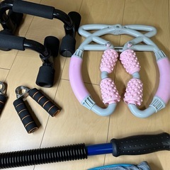 トレーニンググッズ色々の画像