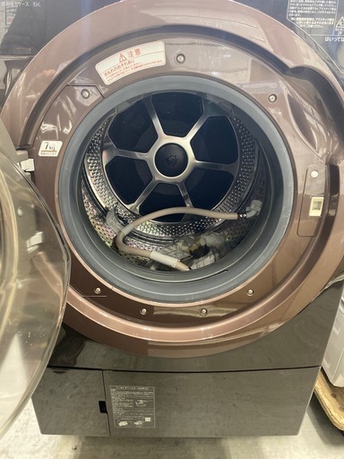 【TOSHIBA】ドラム式洗濯乾燥機 TW-127X8L 2020年製