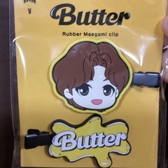 【新品】BTS ✨TinyTAN    Butter✨前髪クリップ　　V ✨の画像