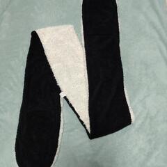モコモコロングマフラー　Blackの画像
