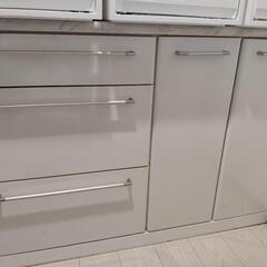 カウンターキッチン棚