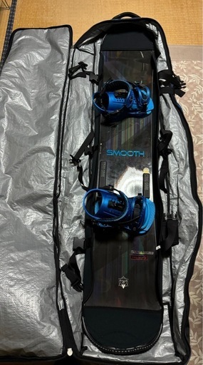 中古スノーボード&バンディング、スノボケース付き