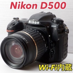 ★Nikon D500★最強APS-C機●最高性能●Wi-Fi内...