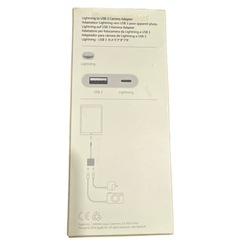【中古】Apple　Lightning - USB 3カメラアダプタの画像