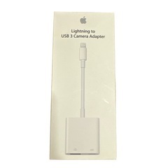【中古】Apple　Lightning - USB 3カメラアダプタ