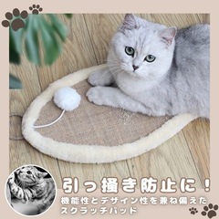 【新品】爪とぎ 吊り下げ 猫用カーペットパッド 猫爪とぎ マット の画像