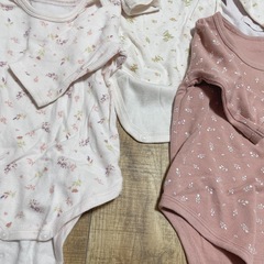 80サイズ 肌着  長袖の画像