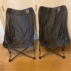 [２脚セット]クオルツ　エンベロップチェアハイバックメッシュ 