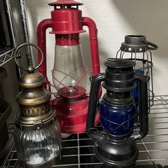オイルランタン　アンティーク　4種