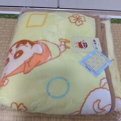 クレヨンしんちゃん フランネル ブランケット 140×200cm...