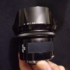 希少　優良品　MINOLTA AF 20mm F2.8 