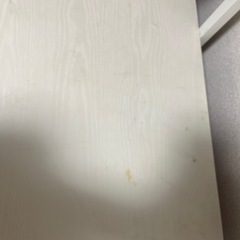 【引取手見つかりました】左右入れ替え可能なラック付きデスクの画像