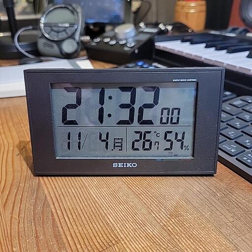 SEIKO 置き時計 電波
