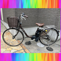 🌈超容量13.2Ah🌈Panasonic　ビビ　26インチ　電動...