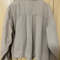 レイカズン ジャケット ショート アウター ベージュの画像