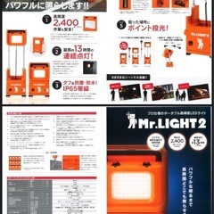 三笠産業　Mr.Light2 ・1台の画像