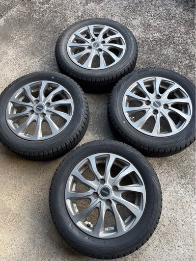 ↓更に値下↓ブリヂストン155/65R14 2016製　ホイール付き