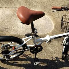 折りたたみ自転車(ジャンク品)の画像