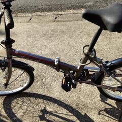 折りたたみ自転車(ジャンク品)の画像