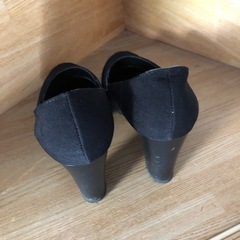 中古靴 パンプス2足セット22.5cmの画像
