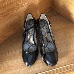 中古靴 パンプス2足セット22.5cmの画像
