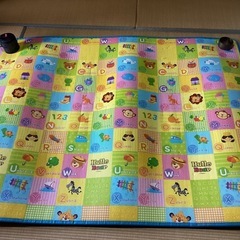 子供プレイマットの画像