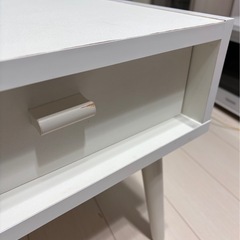 ローテーブル　ホワイトの画像