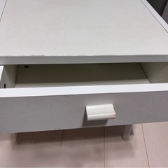 ローテーブル　ホワイトの画像