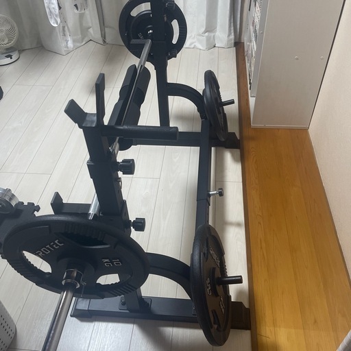 筋トレ器具　ベンチプレス　バーベル　合計70キロ