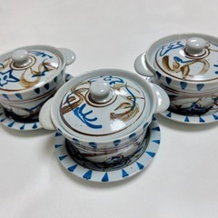 【値下げしました】茶碗蒸し　器　3個