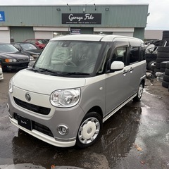 ⭐️ローン可⭐️ムーブキャンバス　車検付き　4wd 12万キロ　高年式