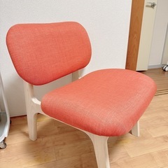 リラックスワイドチェアー　椅子/オレンジ 楽天市場】[幅61.5cm] リビングダイニング1人用チェア