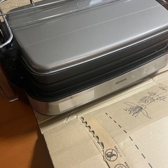 【取引中】ホットプレート（たこ焼き、網焼き付き）の画像